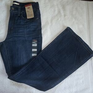 Levi's Dark Indigo Flare Jeans